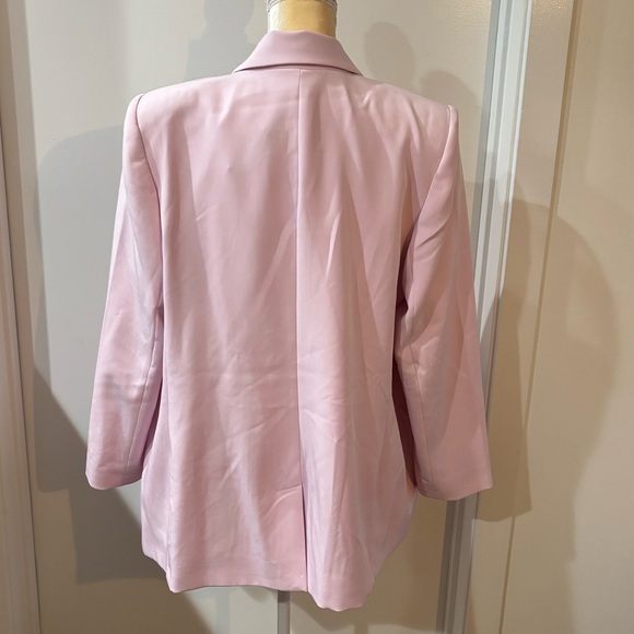 NWT Women’s Express Pink Double Breasted Blazer XL - Picture 3 of 9